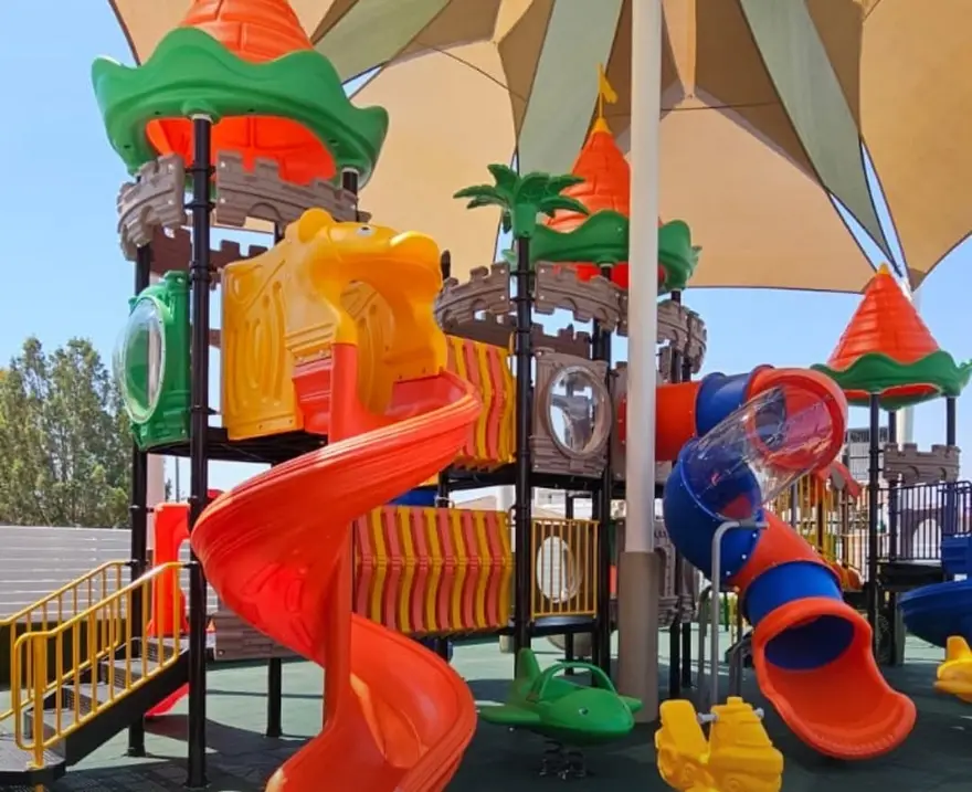 The playground at Sveltos Hotel